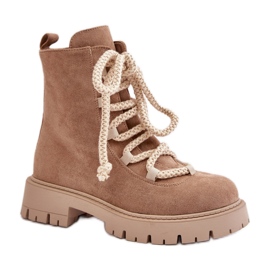 Stövlar Modell NS539P Beige