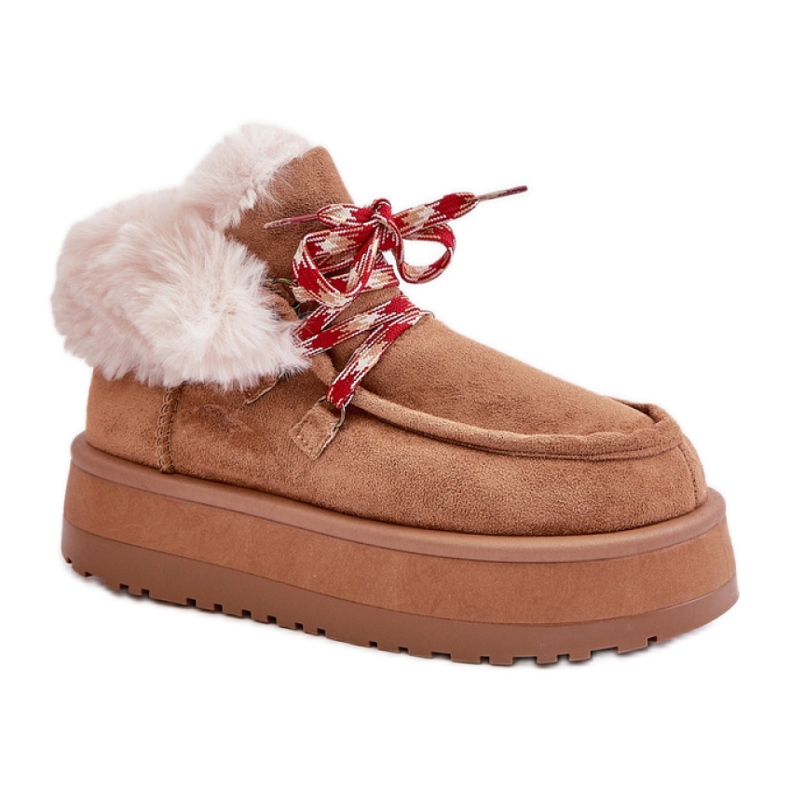 Modell C3016 Camel snökängor brun