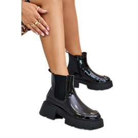 Chelsea stövlar Modell 1697-1 Svart