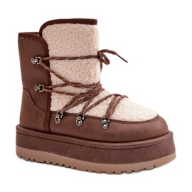 Snowboots Modell 24889 Brun