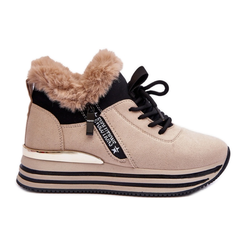 Sportskor Modell 21-Q99 beige