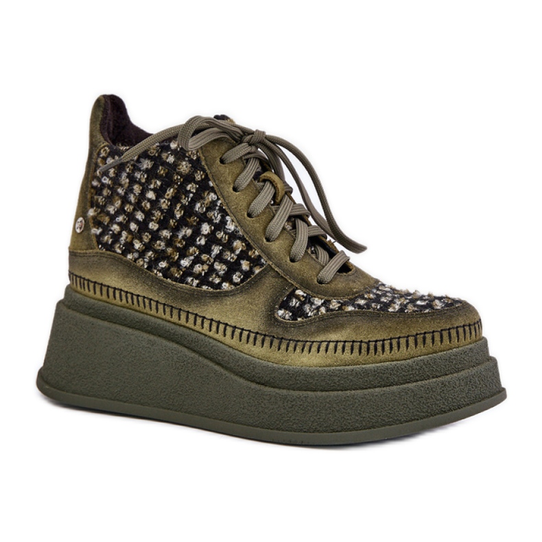 Maciejka 06759-09 Gröna ankelboots