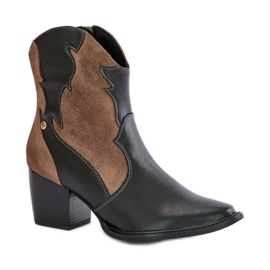 Maciejka 06694-02 Bruna stövlar