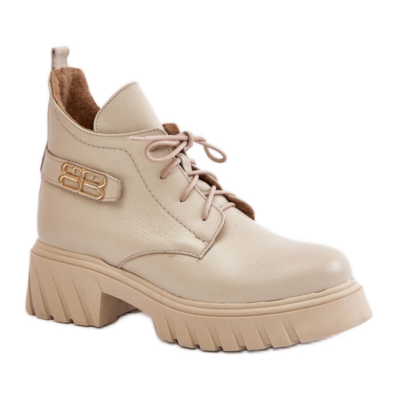 Zazoo 60483 Beige stövlar