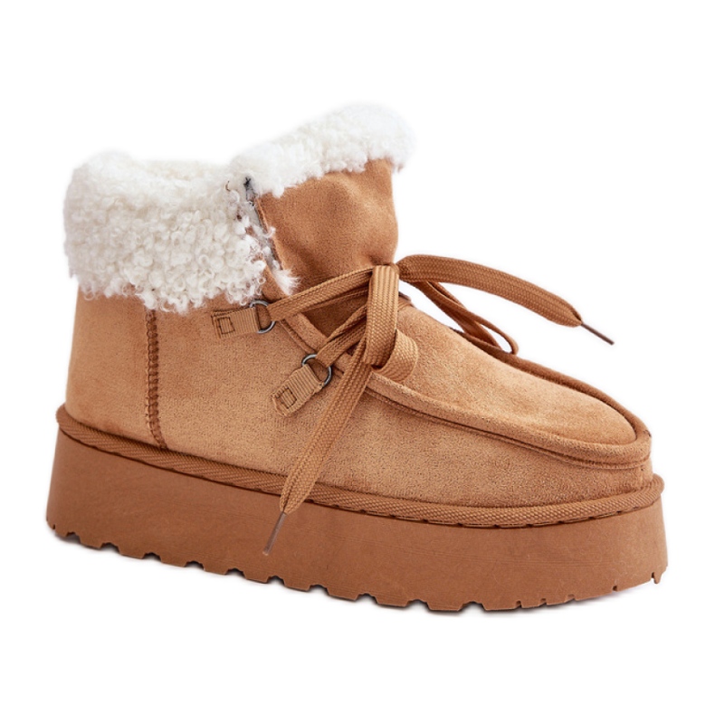 Modell 20209-4B Camel snökängor brun