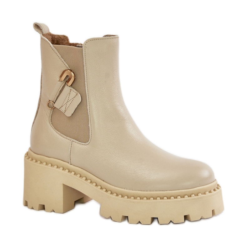 Zazoo 60490 ljusbeige stövlar