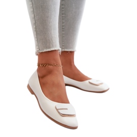 Balettlägenheter Modell ZA37 Vit