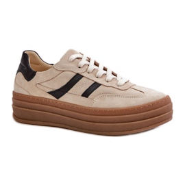 Zazoo N1176 Beige Sportskor