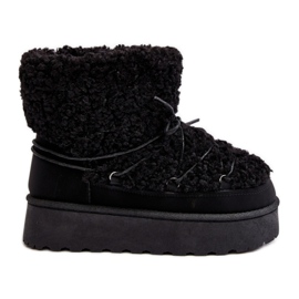 Snowboots Modell 20223-4A Svart