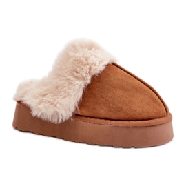 Tofflor Modell FA-181 Camel brun