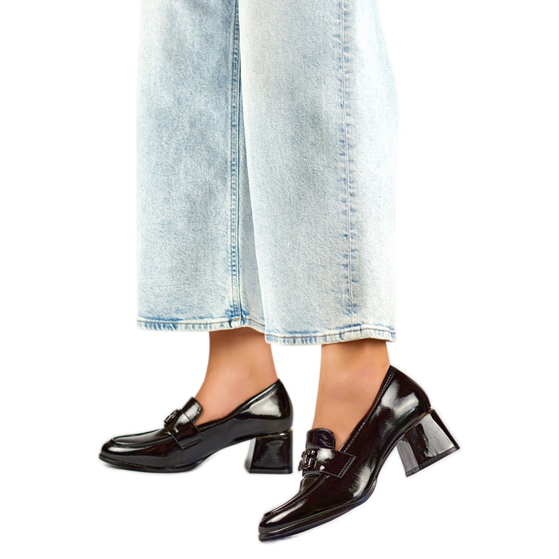 Pumps Mockasiner Modell GD-FL475B Svart