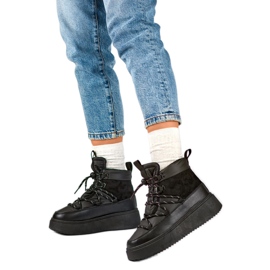 Snowboots Modell 24-72302B Svart