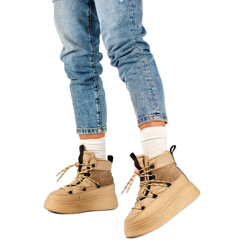 Snowboots Modell 24-72302BE Beige