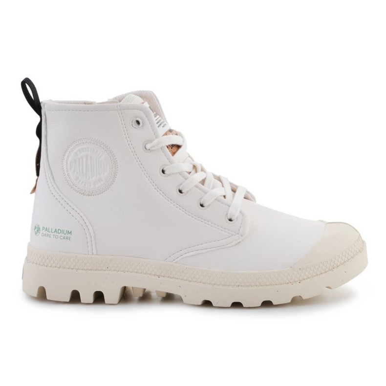 Palladium Pampa Hi Re Vegan Lth 74378-116-M skor vit