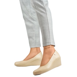 Pumpar Modell ZS992-2BE Beige - PRIMO