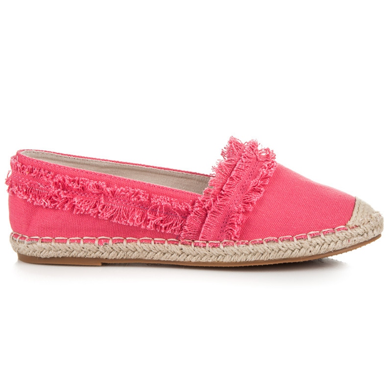 Vices Rosa espadrillor med tofsar