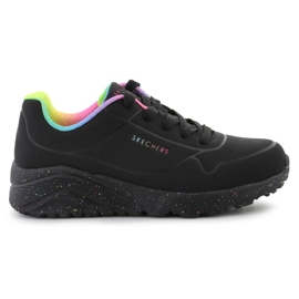 Skechers Uno Lite Rainbow Speckle skor 310456L-BKMT svart