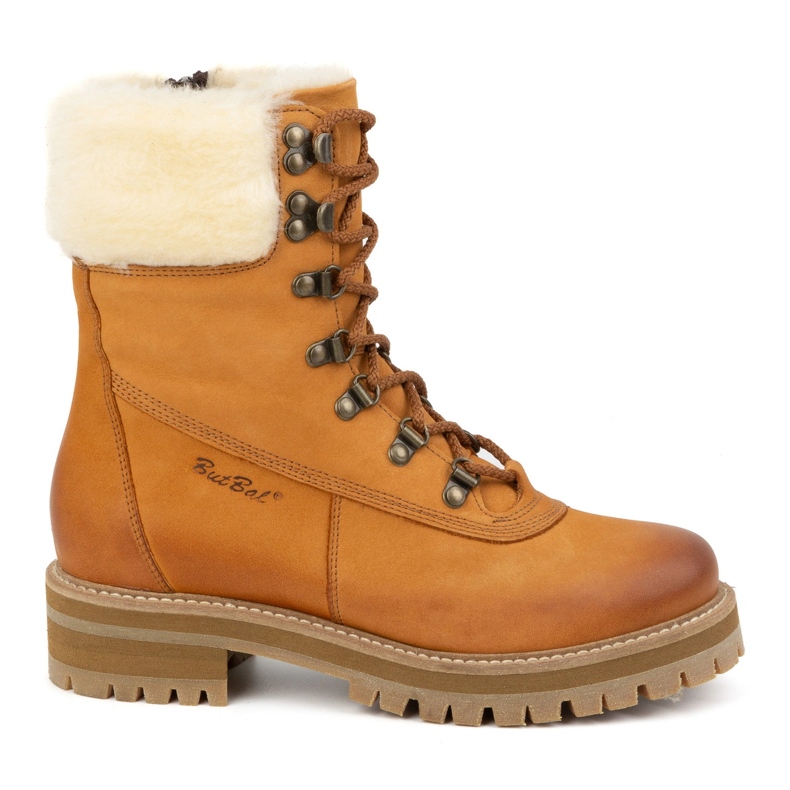 ButBal Skinnstövlar dam, isolerade vinterstövlar, 329 Röd orange