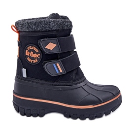 Snöskor med kardborreband för barn Lee Cooper LCJ-24-44-2865K Svart