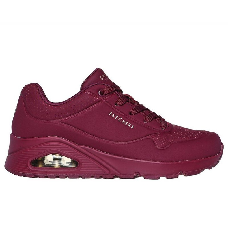 Skechers Uno Stand on Air skor 73690-PLUM röd