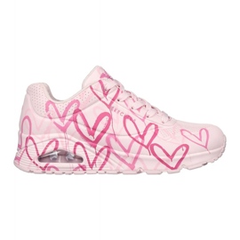 Skechers x JGoldcrown Spread The Love 155507-LTPK skor rosa