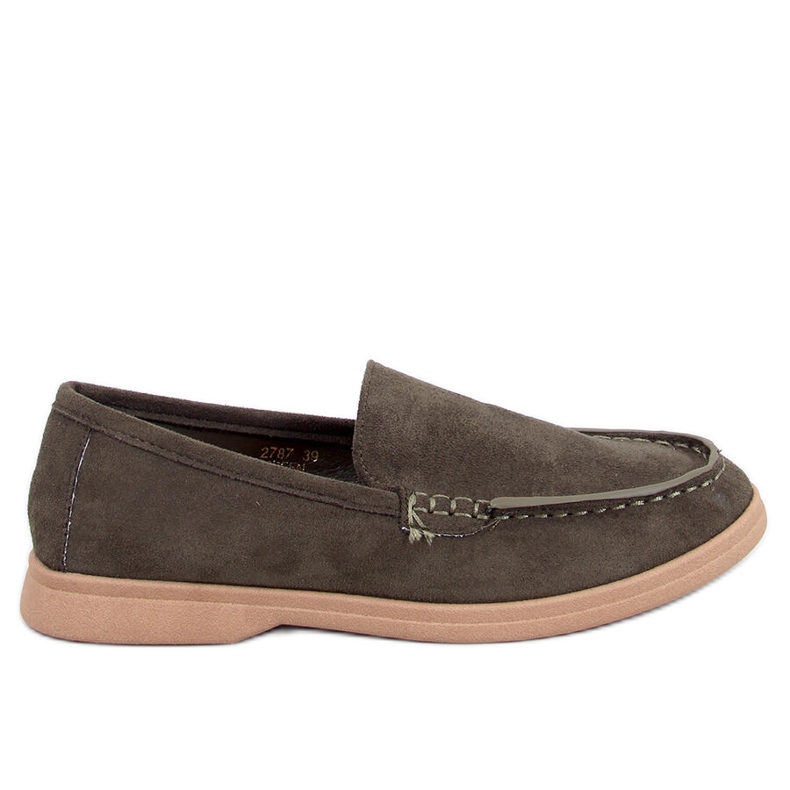 Mjuka dammockasiner i grönt