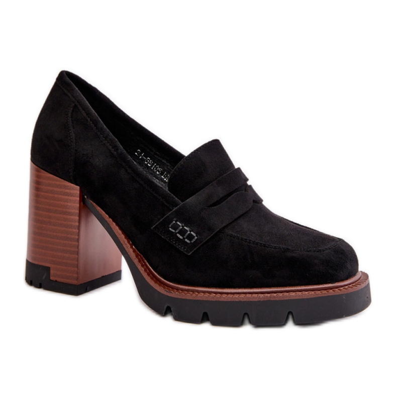 Vinceza 58105 högklackade damskor, svarta