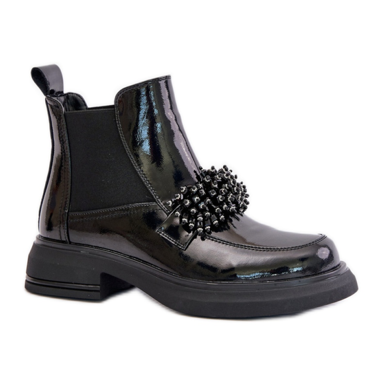 Damkängor med dekoration 24BT15-7453 svart