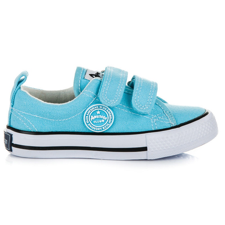 American Club Blå kardborre sneakers