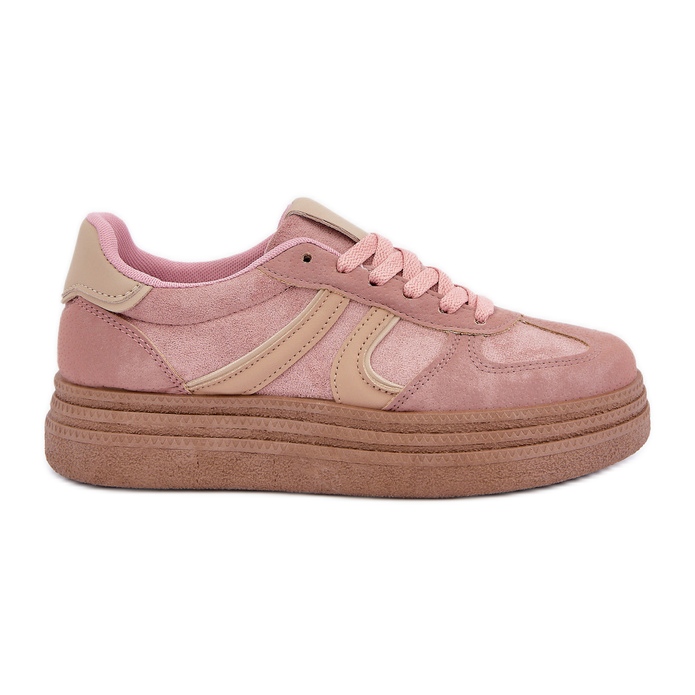 Sneakers för kvinnor, rosa