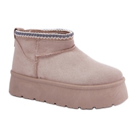 Step in style Snowboots Modell Heslania HY877-39 Light Beige - Steg i stil