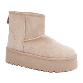 Step in style Snowboots Leanara modell 88-61 Light Beige - Steg i stil