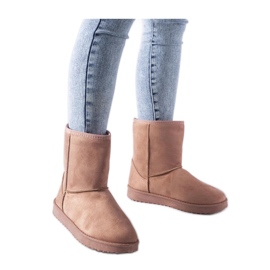 Rosa isolerade klassiska Libero - Solea snöstövlar