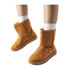 Karamellisolerade klassiska Libero - Solea snöstövlar brun