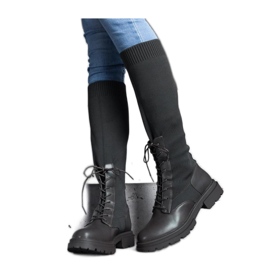 Gröna slip-on boots med en ovandel i flexibelt material från Luana - Solea