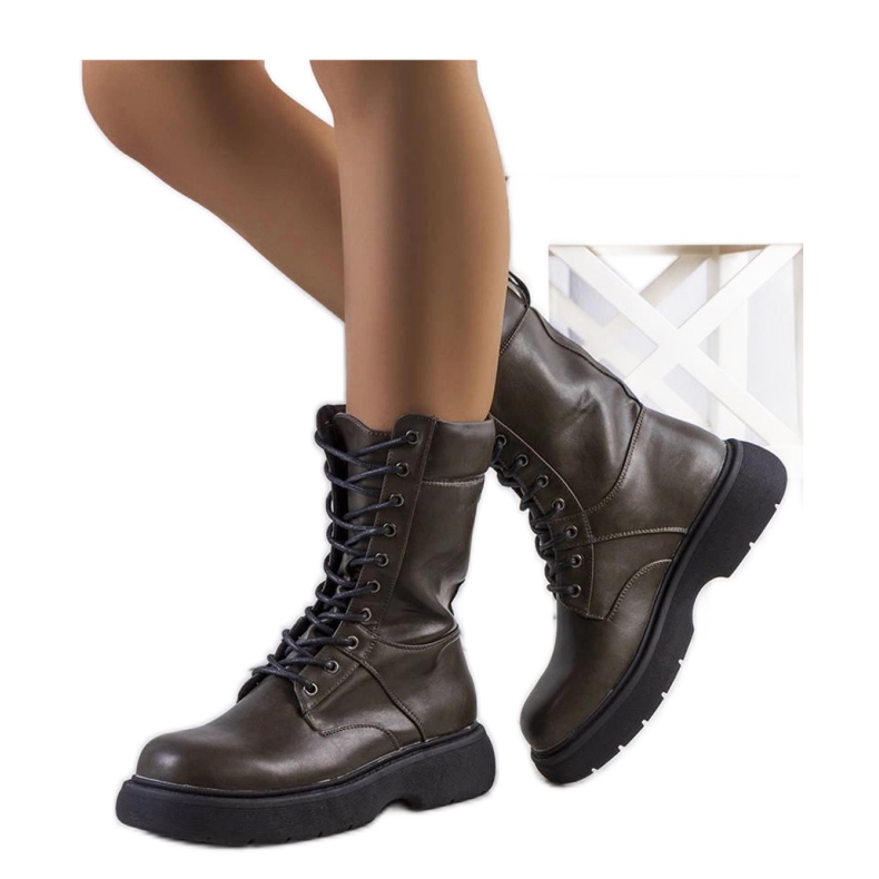 Gröna damstövlar från Costel - Solea