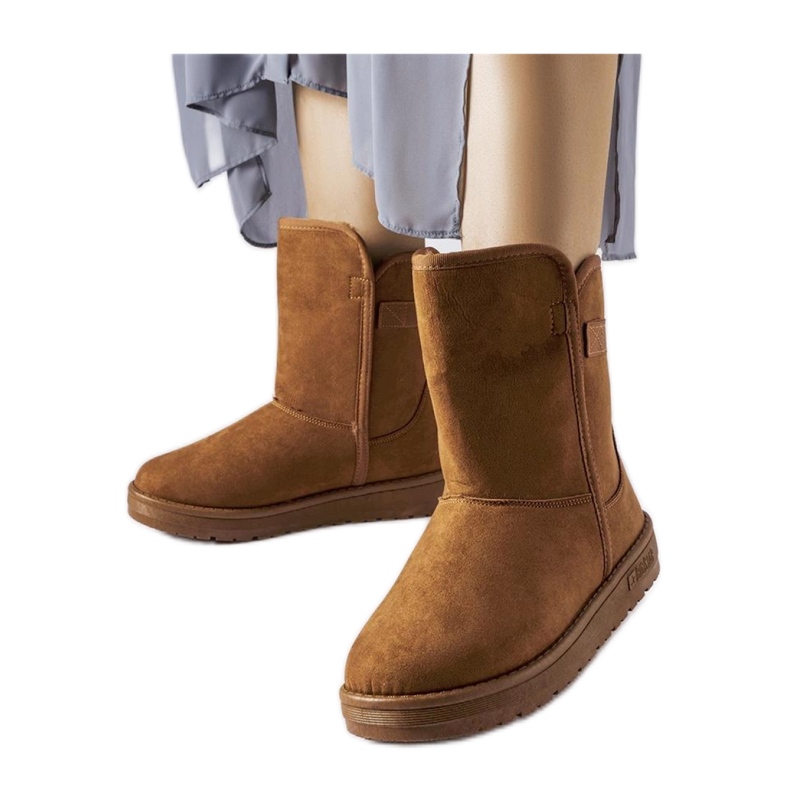 Bruna snöstövlar Big Star KK274616 - Solea