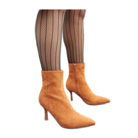 Guimond lågklackade ankelboots varmbrun - Solea