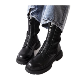 Svarta ankelstövlar från Napolitani - Solea