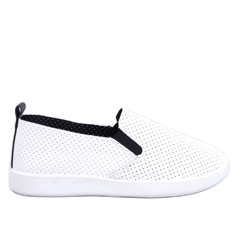 VIT/SVART slip-on sneakers