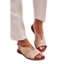 Lewski 3220/X Beige mockasandaler