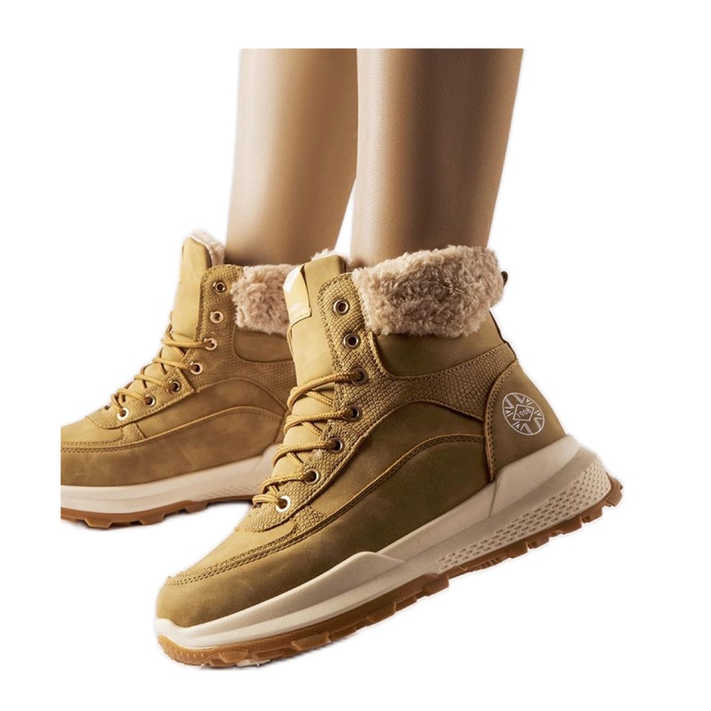 Bruna Lee Cooper LCJ-22-44-1361L stövlar beige