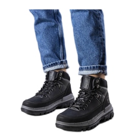 Black Big Star KK274222 Svarta stövlar