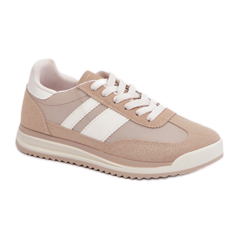 Sports Sneakers 8957 Beige