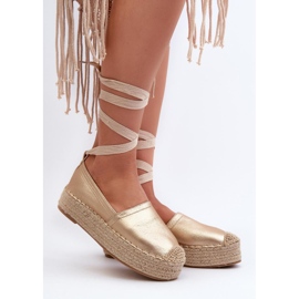 Step in style Espadrillor Modell Tailesse C-285 Gold - Steg i stil gul