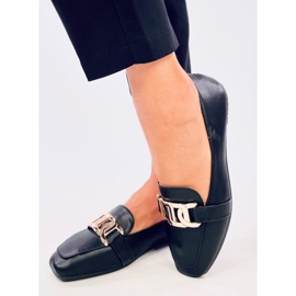 Lidia Svarta loafers för kvinnor