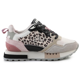 D.Franklin Vibla Zig Flag Leo Beige skor DFSH378002-BEIG