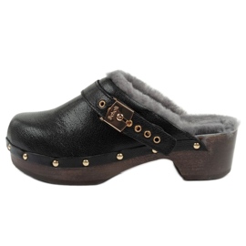 Scholl Iconic F298121004 träskor svart