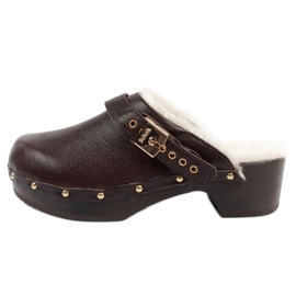 Scholl Iconic F298121011 träskor brun