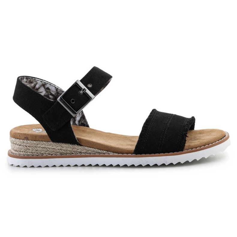 Skor Sandaler Skechers Espadrilles Bobs Adobe Princess 113541-BLK svart